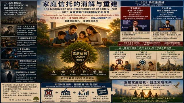 家庭信托的消解与重建——2025双重震撼下的美国新文明自觉