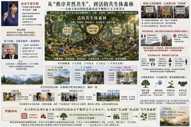 从高市早苗“秩序井然共生”,到活的共生体