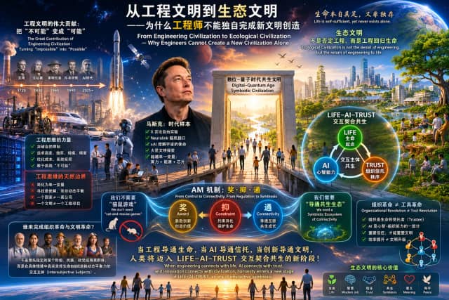 从工程文明到生態文明 ——为什么工程师不能独自完成新文明创造